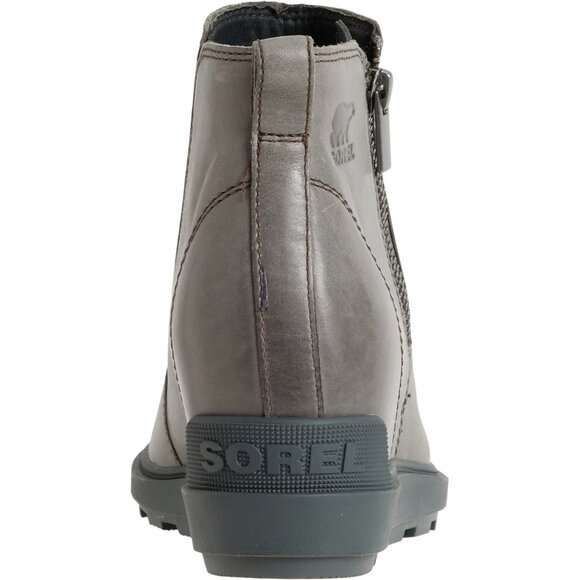 NEW Sorel Evie II Zip Wedge Boots - Waterproof, Leather For Women 1125 5s3 - Picture 6 of 7